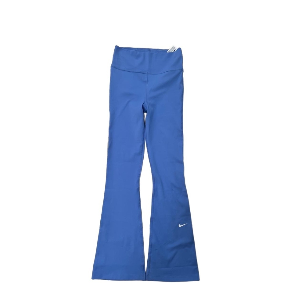 NWT Nike Kids' One Girls' Dri-Fit Flared Leggings M Blue High-Waisted DM7682-441 - Picture 6 of 9